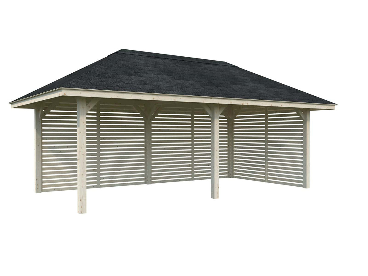 Bianca 16.6m2 Set 109 (5.88x3m) Võreseintega paviljon