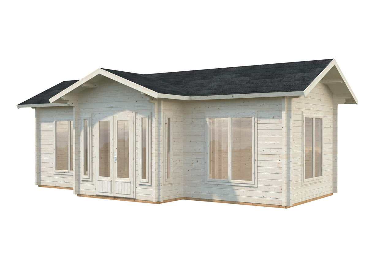 Anna 26.8m2 (8x5m | 70mm) Kolmetoaline suvemaja