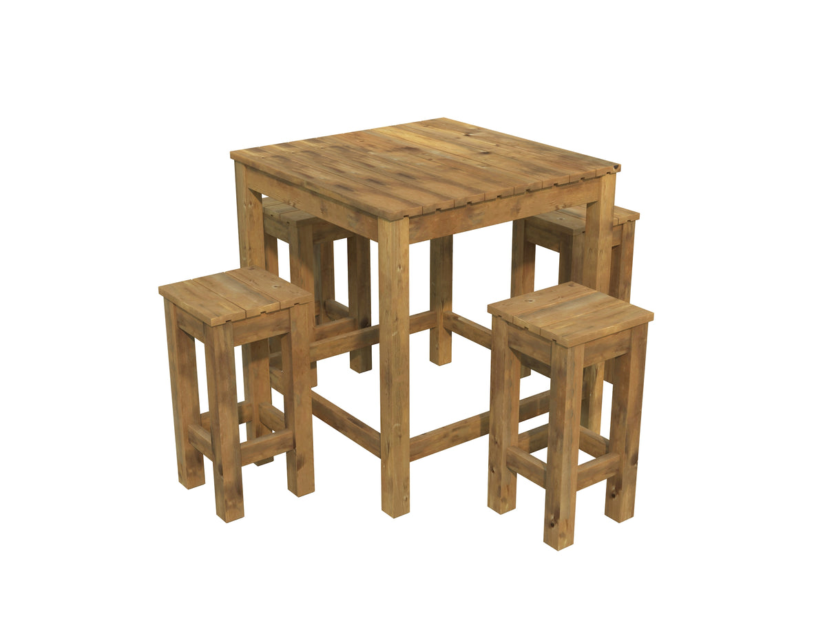 Aron aiamööbli komplekt (laud + 4 pukki)