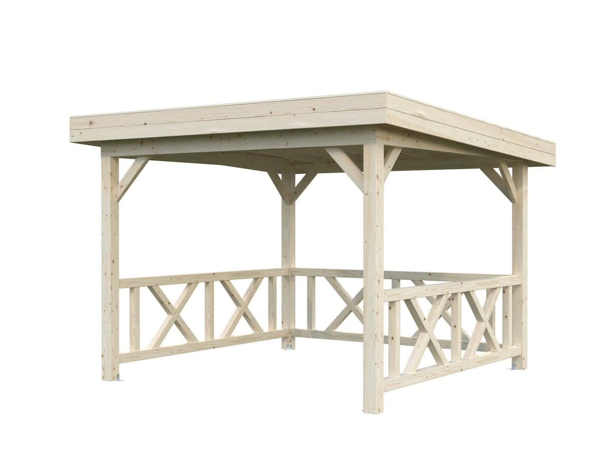 Lenna 8.3m2 Set 301 (3x3m) Ruudukujuline paviljon