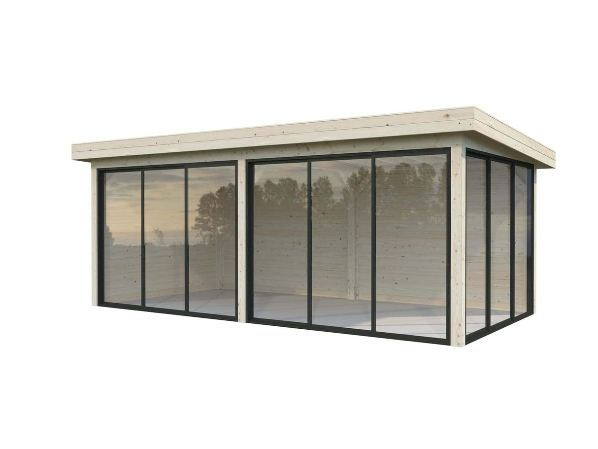 Lenna 16.6m2 Set 402/702 (5.88x3m) Lükandustega paviljon