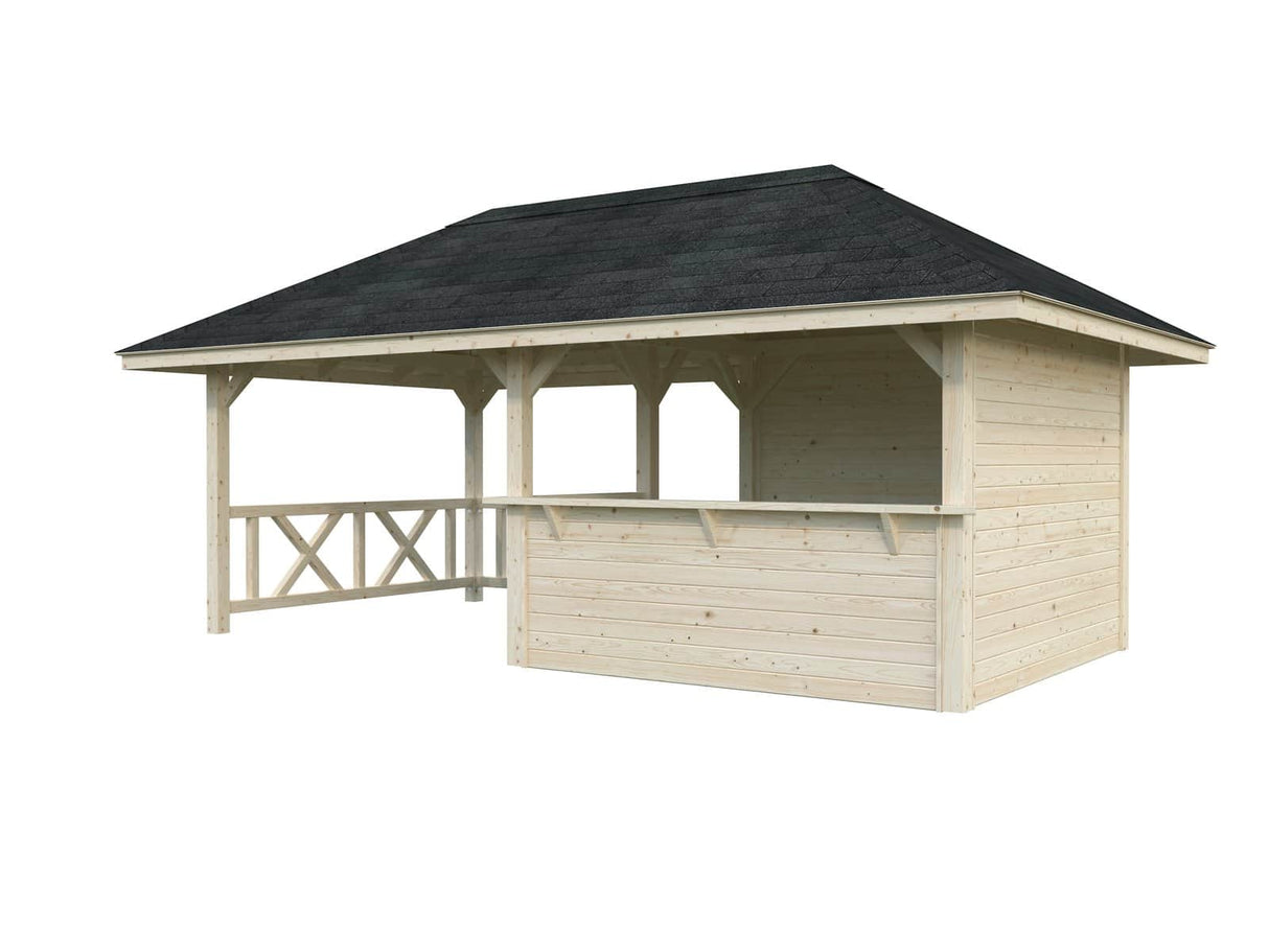 Bianca 16.6m2 Set 110 (5.88x3m) Baarinurgaga paviljon