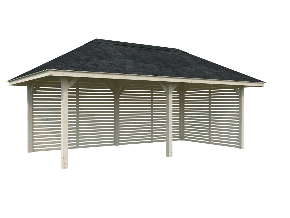 Bianca 16.6m2 Set 109 (5.88x3m) Võreseintega paviljon