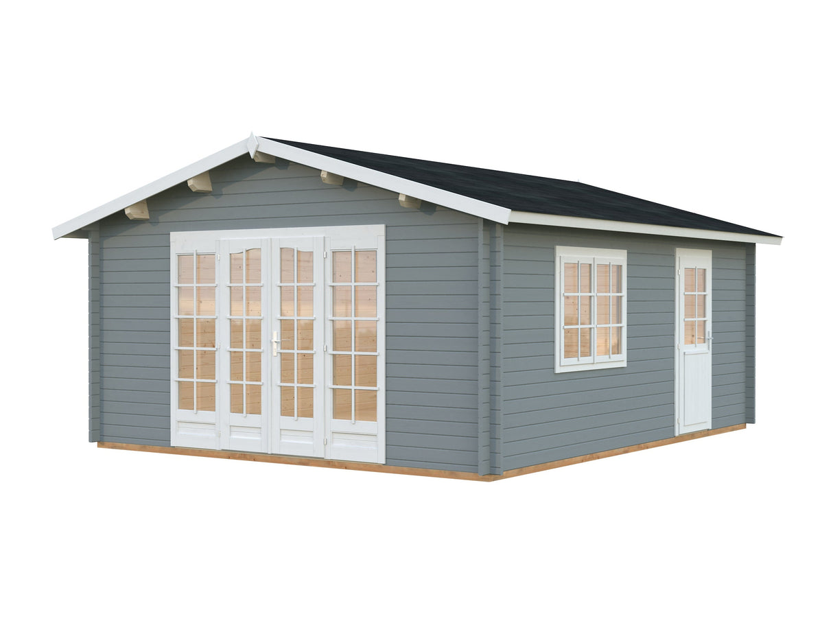 Irene 23.9m2 (4.5x5.5m | 44mm) Freespruss-aiamaja