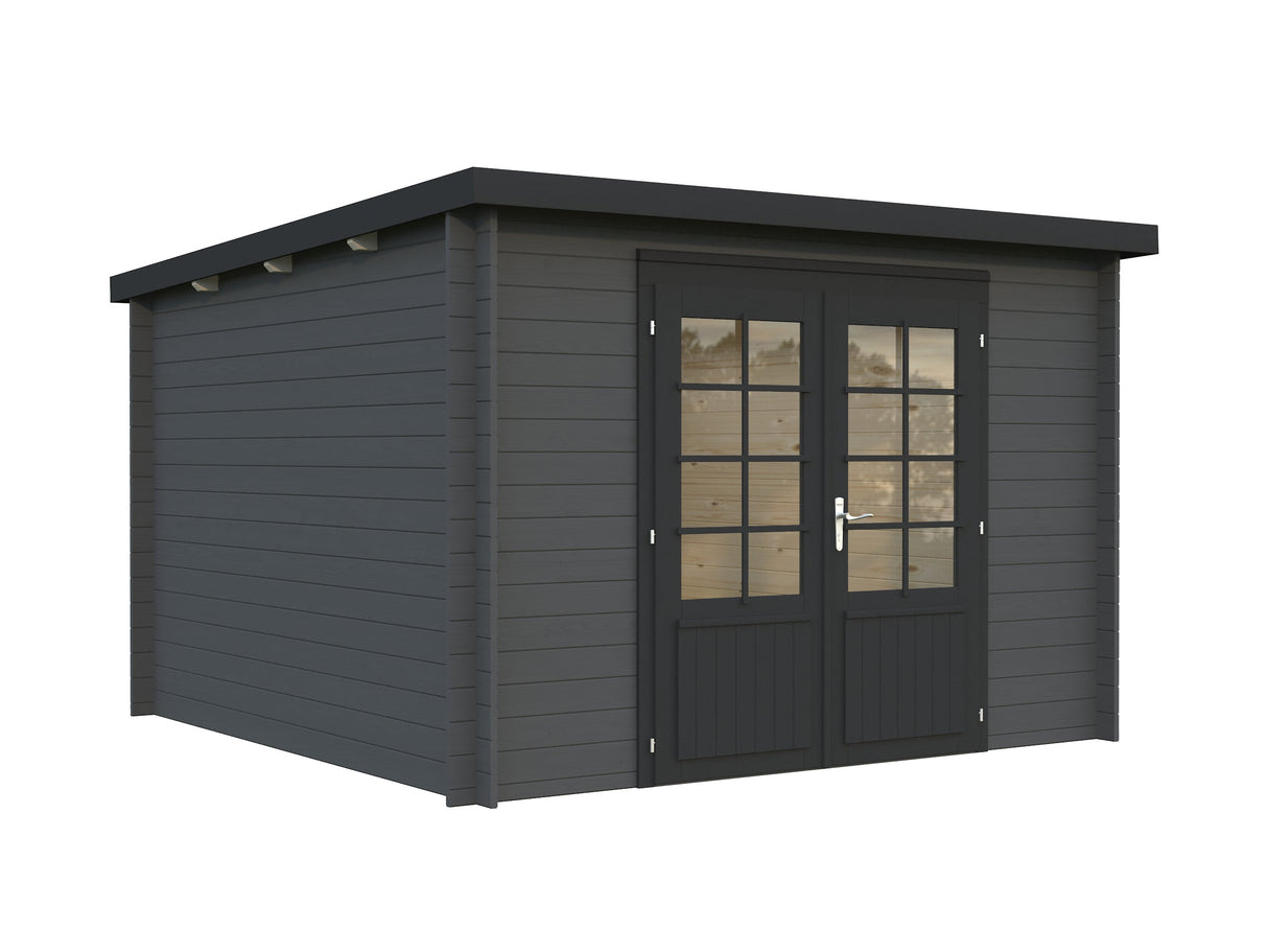 Ella 8.7m2 (3x3m | 28mm) Lamekatusega aiakuur