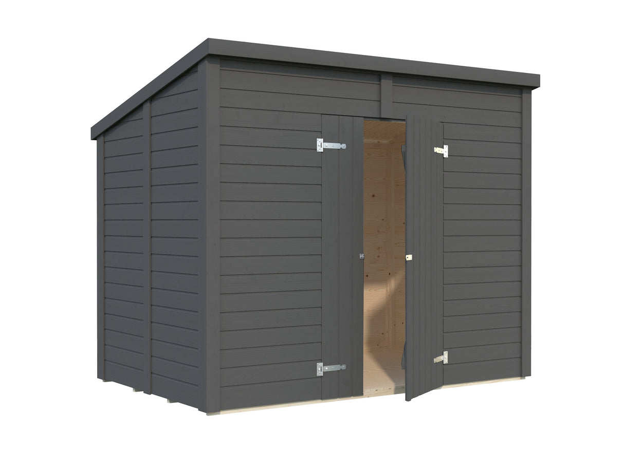 Leif 4.5m2 (2.73x1.7m | 16mm) Valmis seinaelementidest praktiline aiakuur