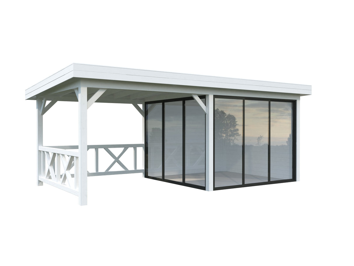 Lenna 16.6m2 Set 403/703 (5.88x3m) Kahe lükanduksega paviljon