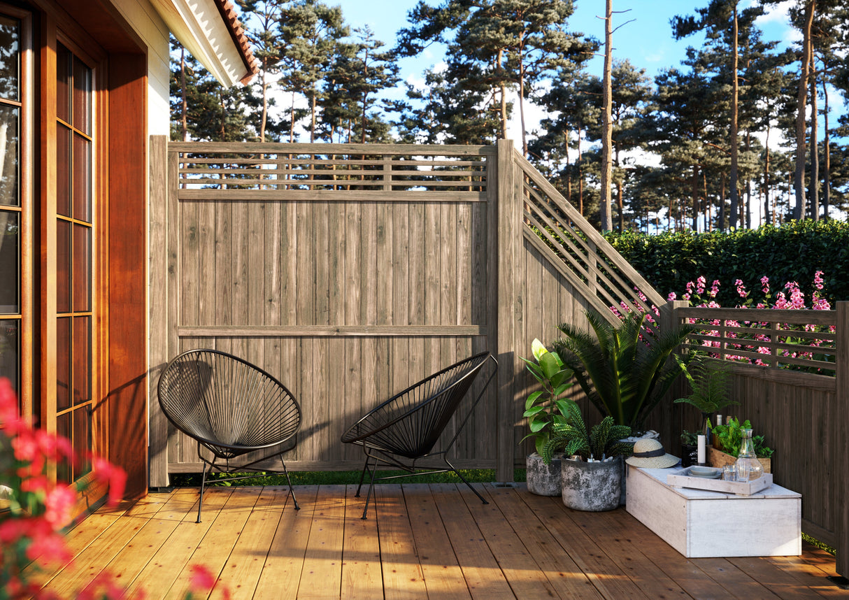 Aiaelement 'Reena2' (900x1800) terrassi privaatsussein