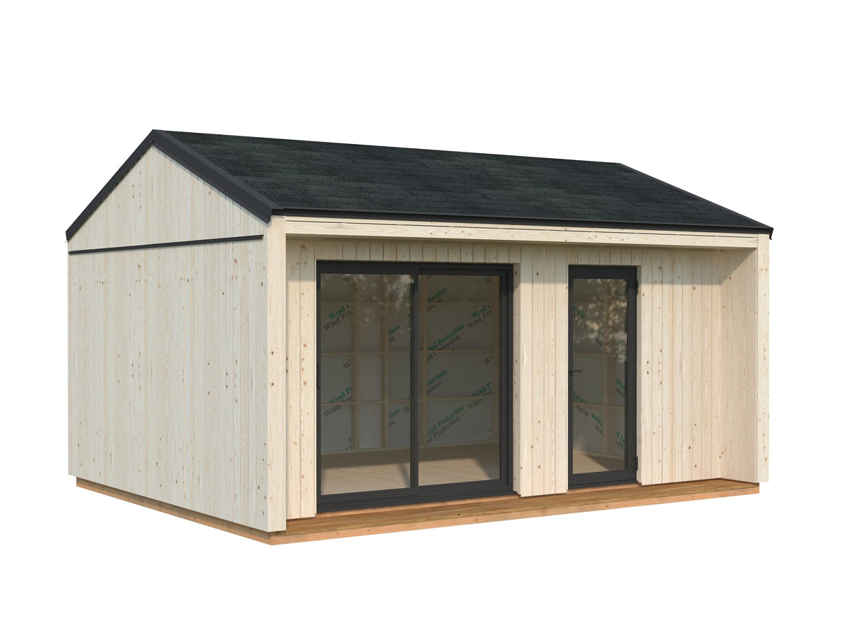 Rebekka 19,4 m² (5,6x4,5 m|18 mm) Soojusustatav minimaja