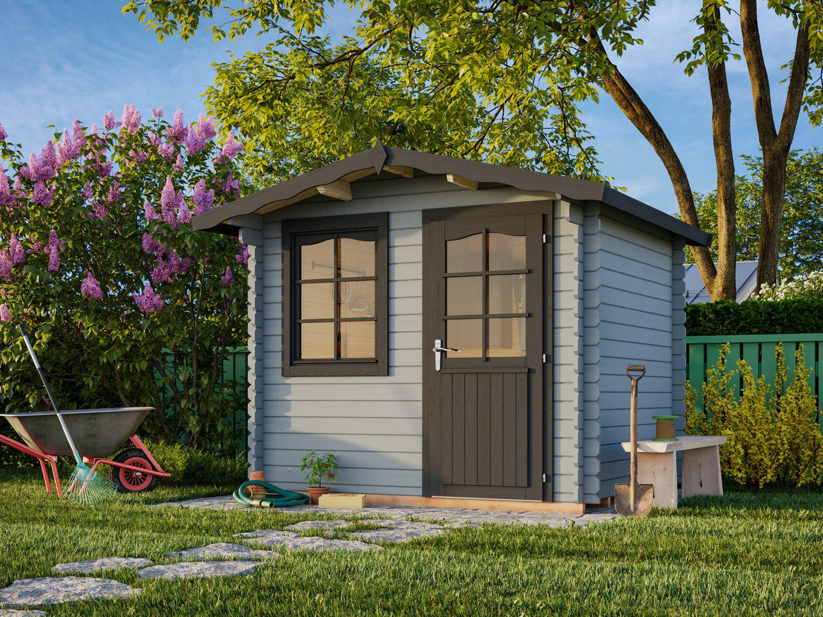 Emma 4.6m2 (2.4x2m | 28mm) Kompaktne Alpi stiilis freespruss-aiakuur