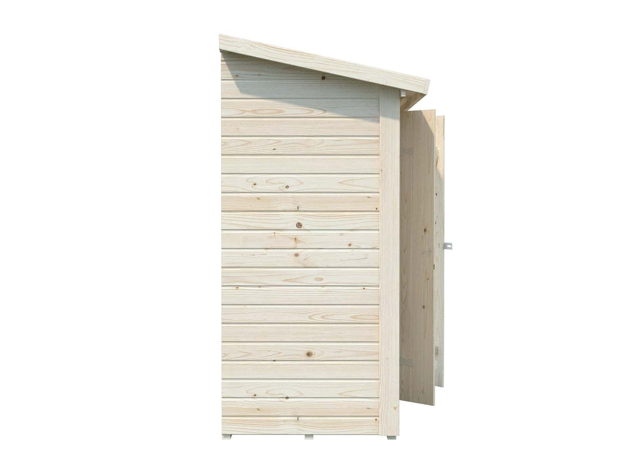 Leif 2.2m2 (2.34x0.95m | 16mm) Valmis seinaelementidest aiakuur maja seinale kinnitamiseks