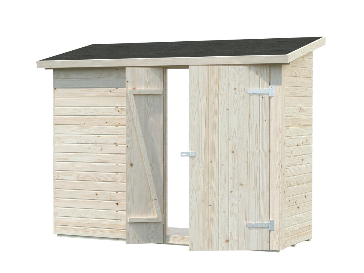 Leif 2.2m2 (2.34x0.95m | 16mm) Valmis seinaelementidest aiakuur maja seinale kinnitamiseks
