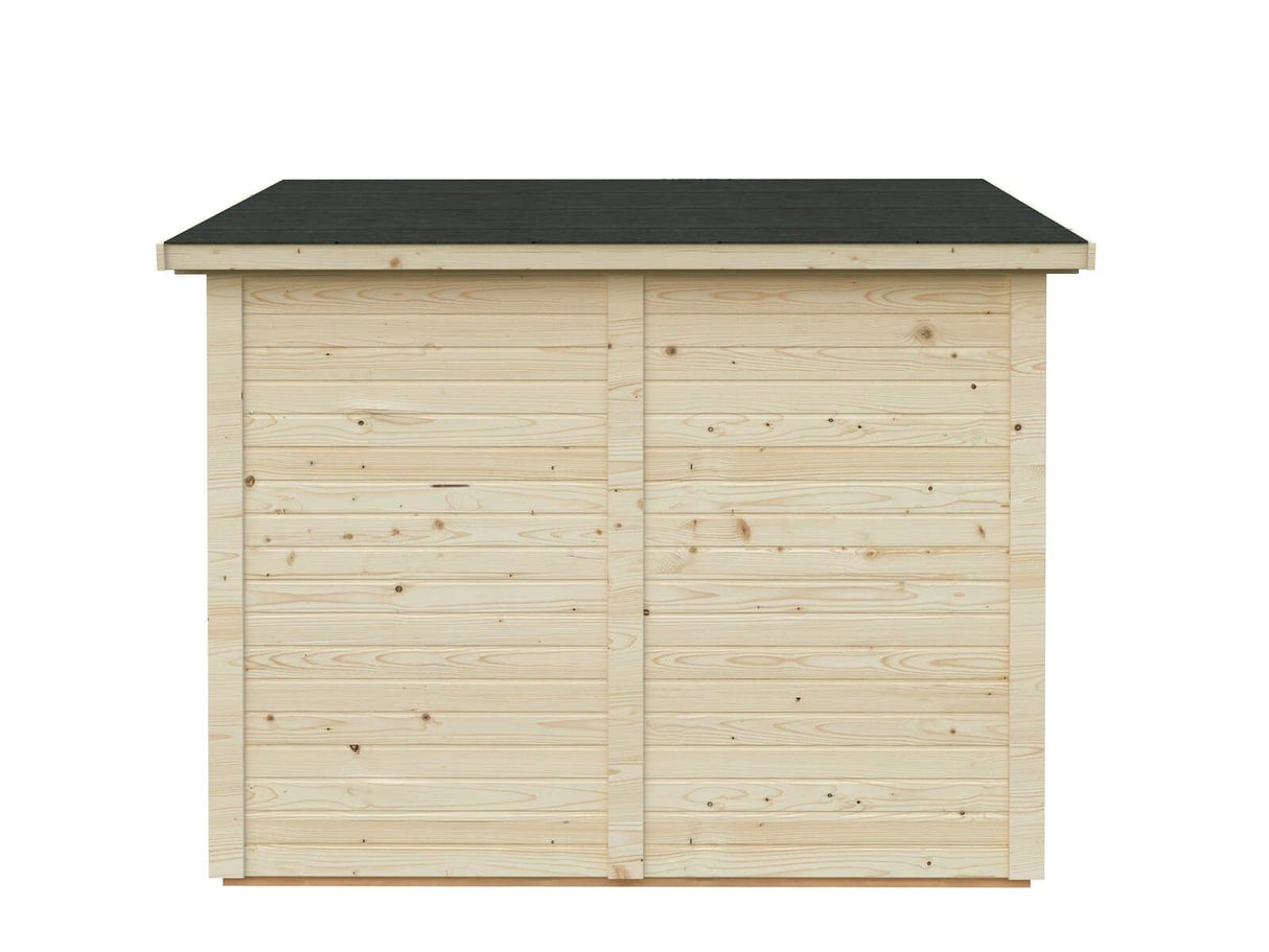 Mia 3.6m2 (2.22x1.65m | 16mm) Valmis seinaelementidest aiakuur maja seina külge kinnitamiseks