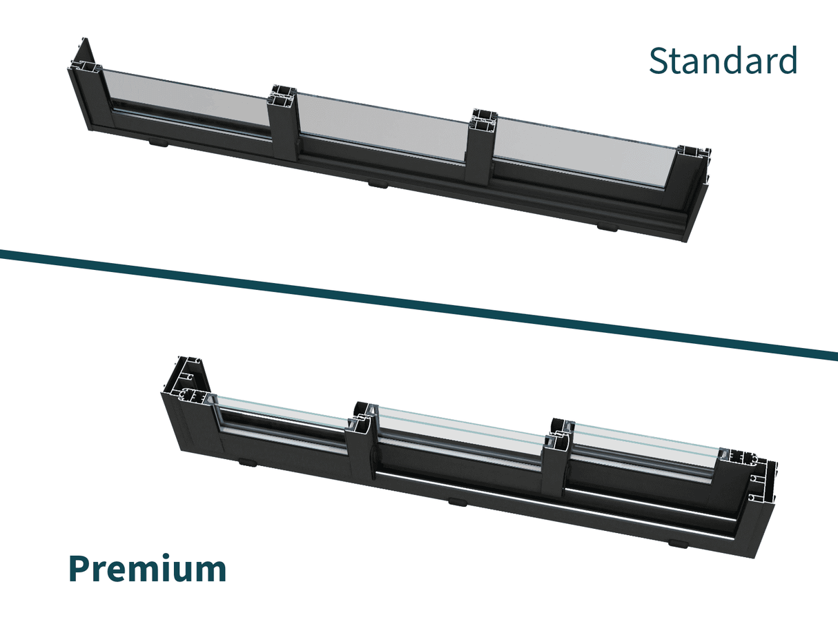 Ines 11.1m2 (3.9x3m | 44mm) Lükandustega freespruss-aiamaja