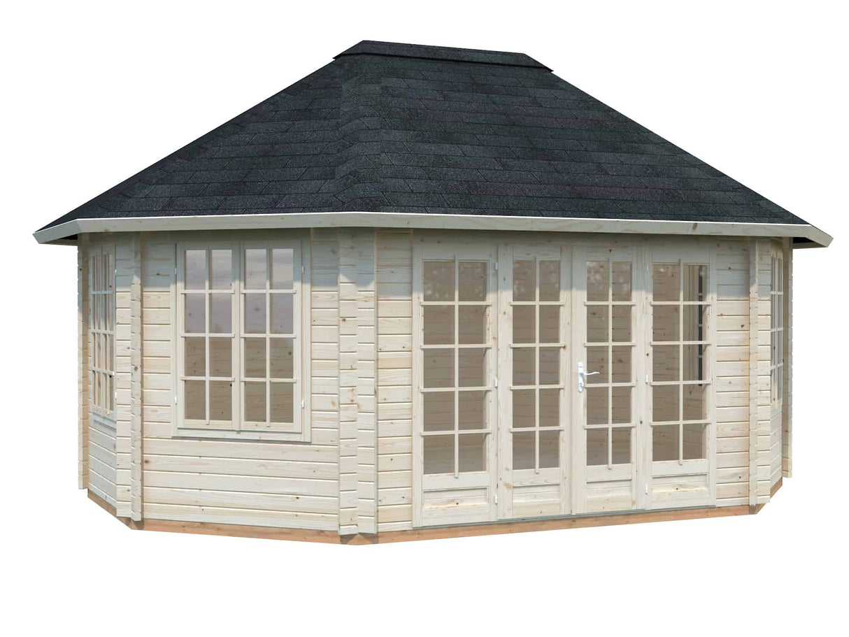 Hanna 20.3 (5.7x4.2m | 44mm) Avar ja valgusküllane paviljon