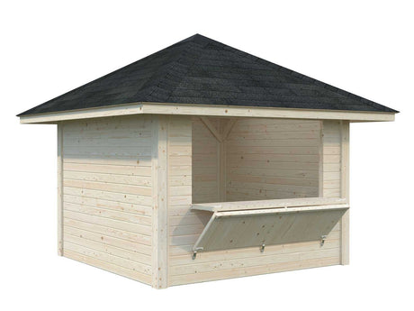 Bianca 8.3m2 Set 104 (3x3m) Lukustatava luugiga kiosk