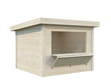 Lenna 8.3m2 Set 304 (3x3m) Lamekatusega kiosk