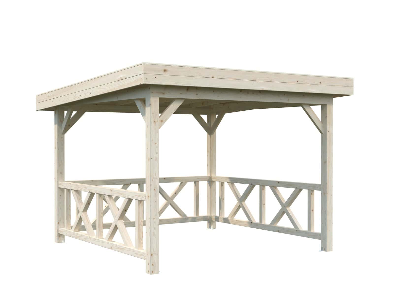 Lenna 8.3m2 Set 301 (3x3m) Ruudukujuline paviljon