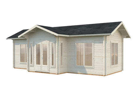 Anna 26.8m2 (8x5m | 70mm) Kolmetoaline suvemaja