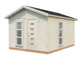 Ly 13.6m2 (3.3x4.52m | 18mm) Valmis seinaelementidest soojustusvalmidusega aiamaja