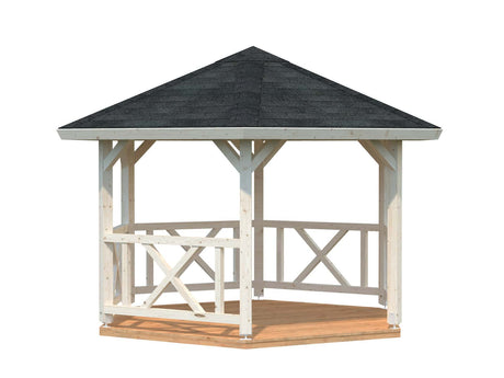 Betty 9.9m2 (3.84x3.37m) Kuusnurkne paviljon