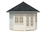Veronica 2 6.7m2 (2.89x2.89m | 28mm) Valmis seinaelementidest kahe aknaga paviljon