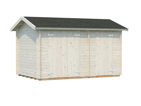 Jari 8.9m2 (3.9x2.4m | 28mm) Kaheruumiline freespruss-aiakuur