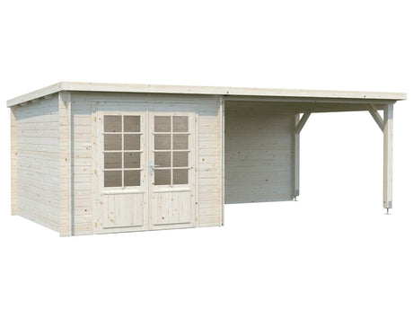 Ella 6.9+10m2 (5.9x3m | 28mm) Varikatusega aiakuur