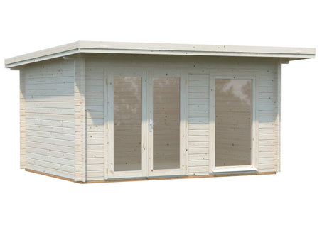 Heidi 11.7m2 (4.1x3m | 44mm) Kaldkatusega freespruss-aiamaja