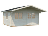 Helena 15.1m2 (4.5x3.6m | 70mm) Vastupidav freespruss-aiamaja