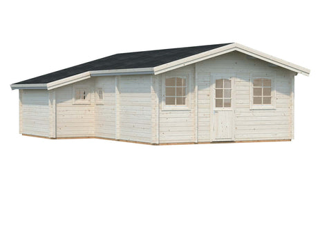 Emily 39.2m2 (6.46x7.6m | 70mm) Traditsiooniline freesprussist suvila