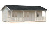Sandra 25.6+11.1m2 (7.71x3.5m | 44mm) Kolmetoaline freespruss-suvila