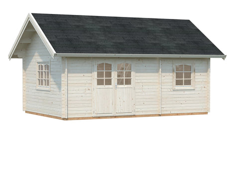 Sandra 29.9m2 (5.85x3.9m | 44mm) Kolmetoaline freespruss-suvila