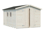 Dan 9.9m2 (2.73x3.7m | 16mm) Valmis seinaelementidest kaheruumiline aiakuur