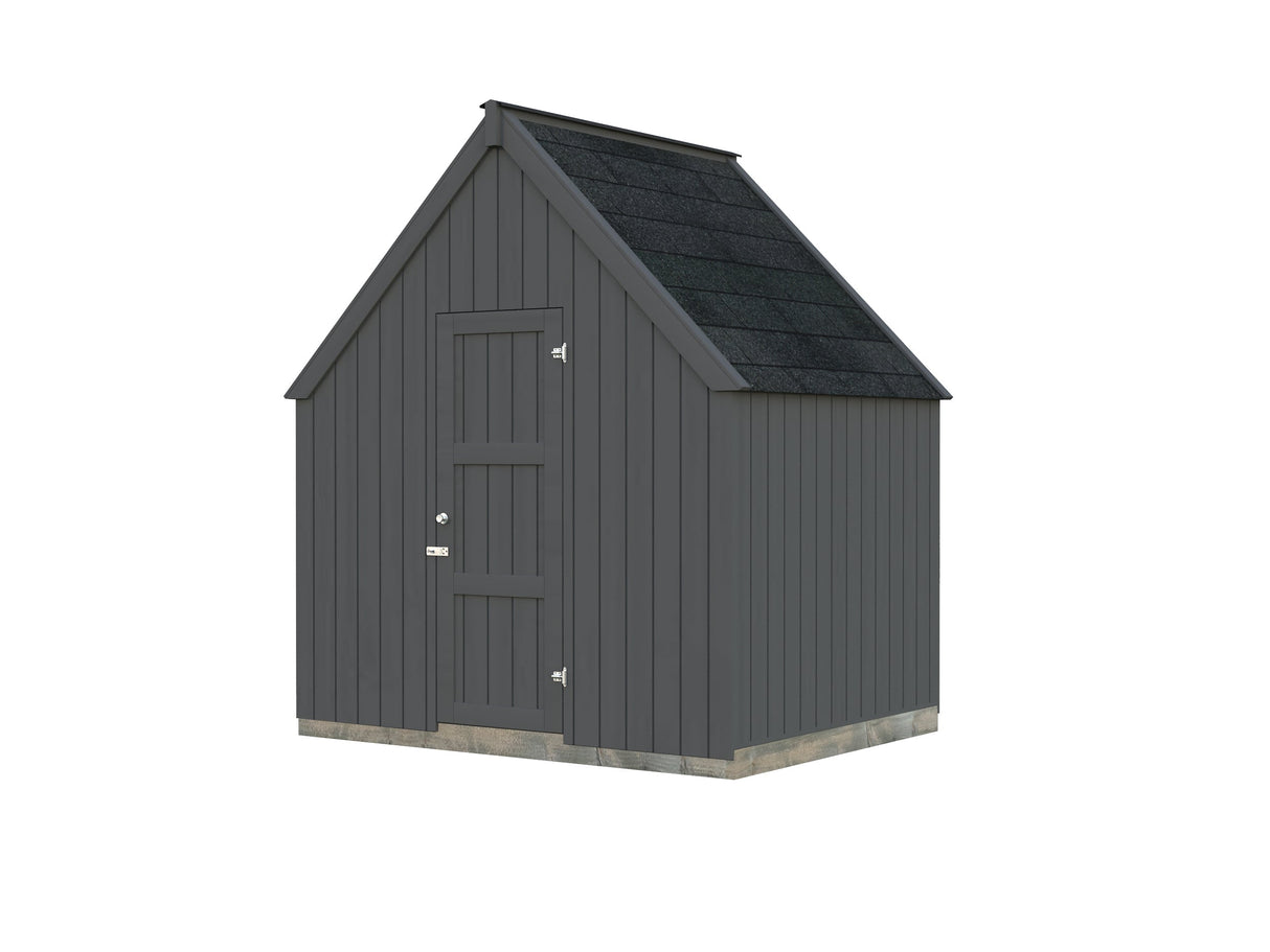 Emilia-lisakuur 4 m² (2,4x1,9 m | 18 mm) Lisakuur Emilia kasvuhoonele – tumehalliks värvitud