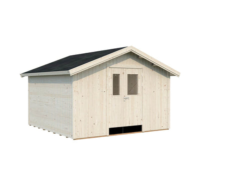 Lucas 12.1m2 (3.48x3.54m | 16mm) Valmis seinaelementidest aiakuur