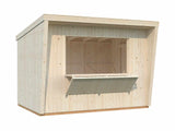 Kira 7.7m2 (3.55x2.33m | 16mm) Valmis seinaelementidest kiosk