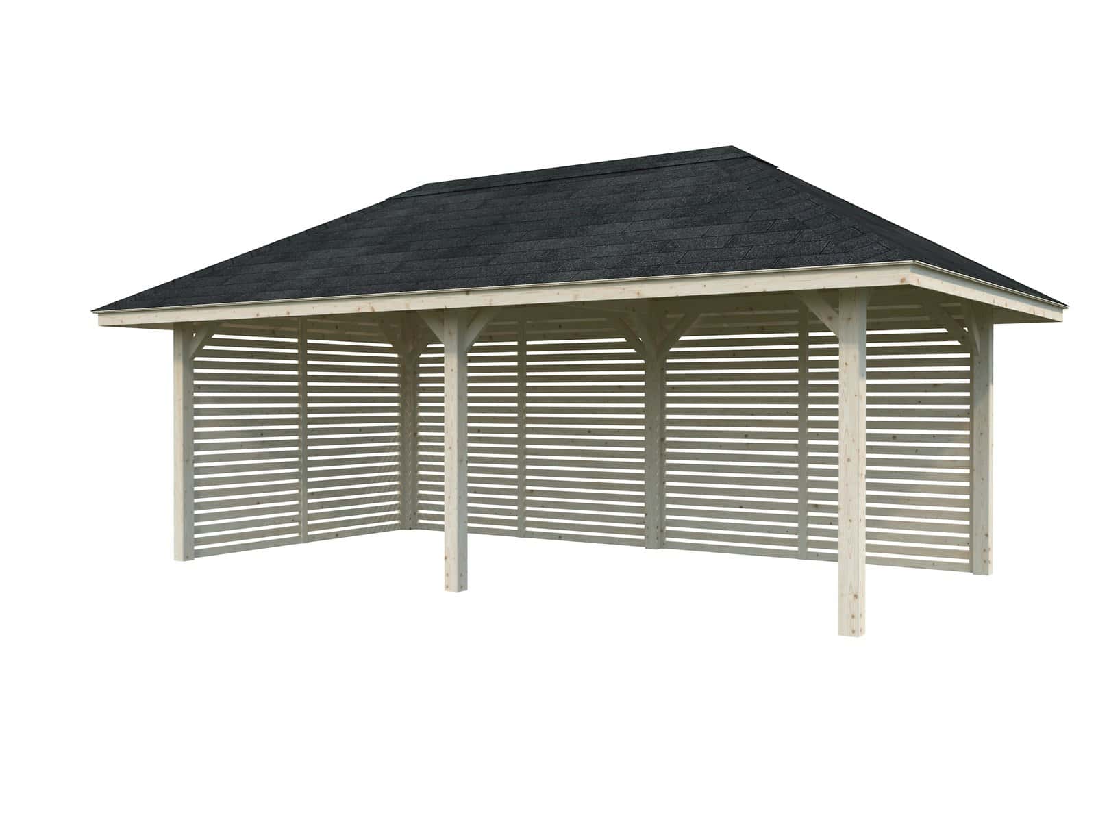 Bianca 16.6m2 Set 109 (5.88x3m) Võreseintega paviljon