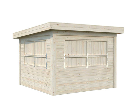 Lenna 8.3m2 Set 306 (3x3m) Lamekatusega kolme luugiga kiosk