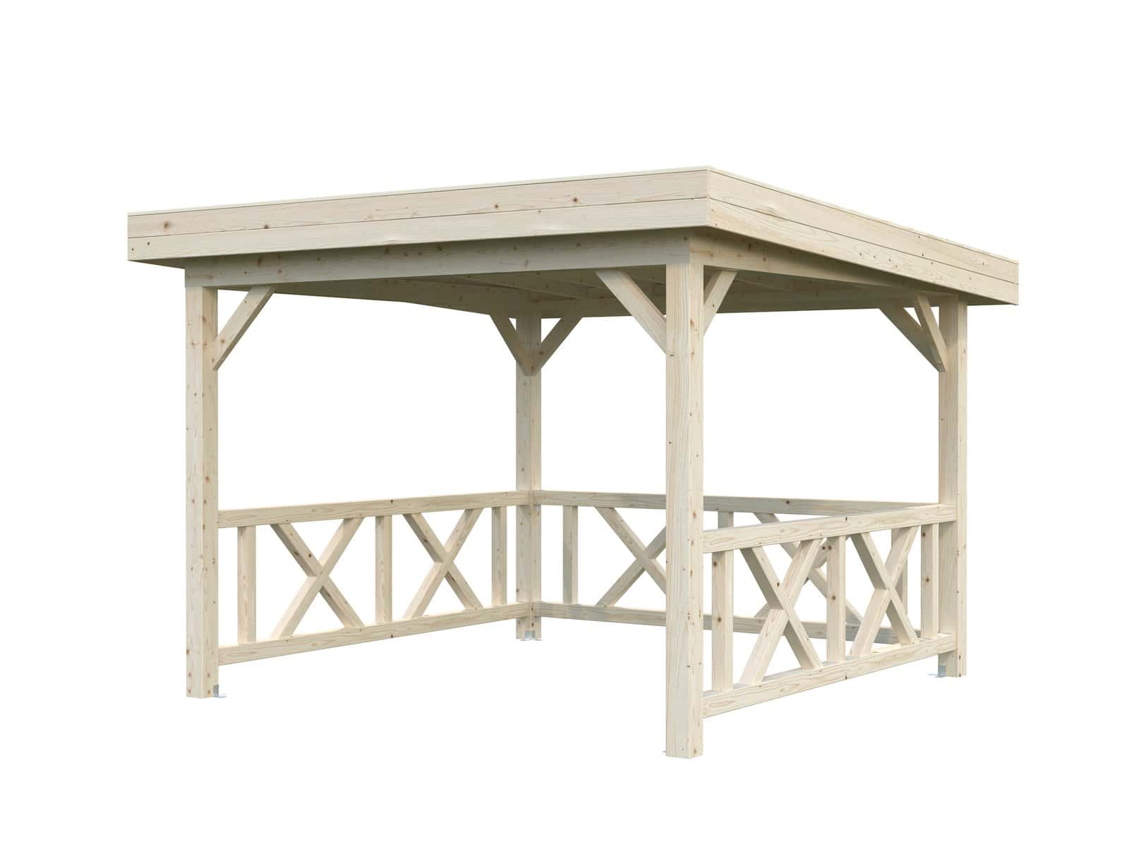Lenna 8.3m2 Set 301 (3x3m) Ruudukujuline paviljon