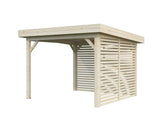 Lenna 8.3m2 Set 302 (3x3m) Lamekatuse ja võreseintega ruudukujuline paviljon