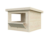 Lenna 8.3m2 Set 305 (3x3m) Lamekatusega kahe luugiga kiosk