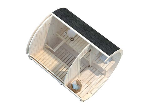Anita 1.3+0.7m2 (2.2x2.5m | 42mm) Torusaun