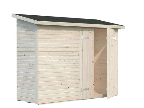 Leif 2.2m2 (2.34x0.95m | 16mm) Valmis seinaelementidest aiakuur maja seinale kinnitamiseks