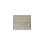 Aiaelement 'Line 12x10' (1180x1735) terrassi privaatsussein