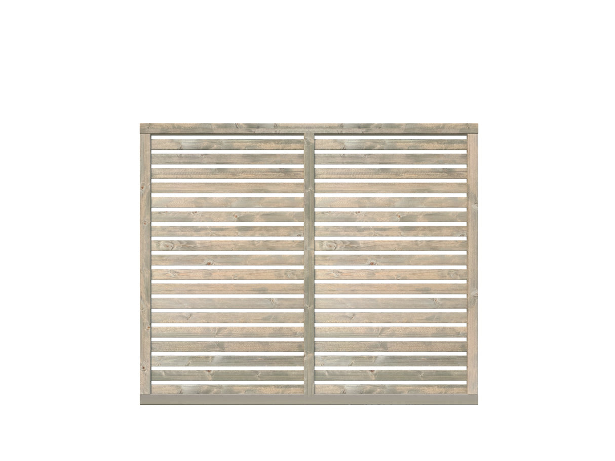 Aiaelement 'Nina6' (1800x1500) terrassi privaatsussein