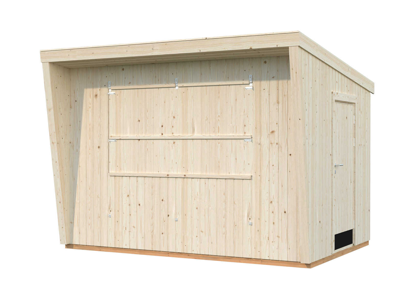 Kira 7.7m2 (3.55x2.33m | 16mm) Valmis seinaelementidest kiosk