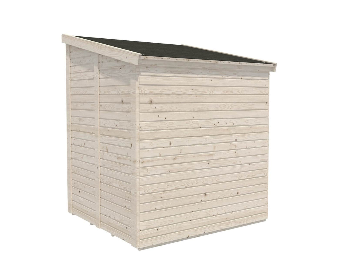 Leif 3m2 (1.83x1.7m | 16mm) Valmis seinaelementidest kompaktne aiakuur