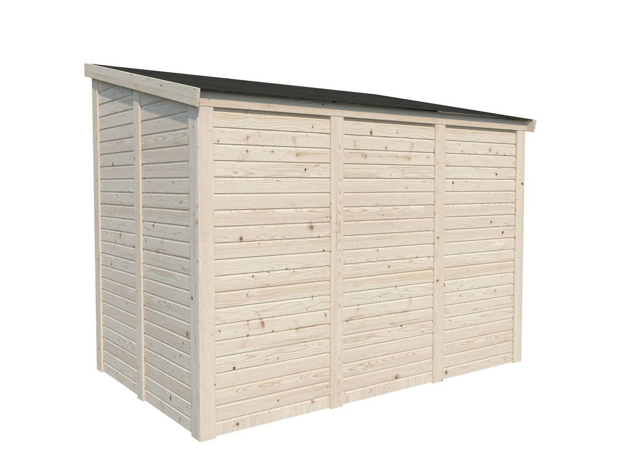 Leif 4.5m2 (2.73x1.7m | 16mm) Valmis seinaelementidest praktiline aiakuur