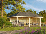 Bianca 16.6m2 Set 109 (5.88x3m) Võreseintega paviljon